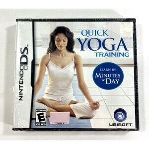 Quick Yoga Training Nintendo DS 2008 New Factory Sealed